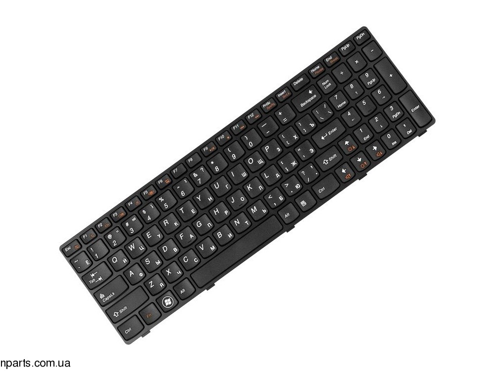 Клавиатура Lenovo IdeaPad B570 G570 G570A G570M G570S V570 Z570 RU Black