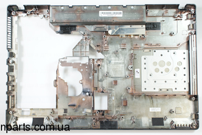 Нижняя крышка корпуса для ноутбука Lenovo G770, G775, G780 черная