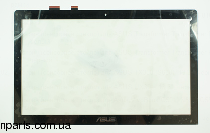 Тачскрин (сенсорное стекло) для ASUS VivoBook S550, 15.6", черный