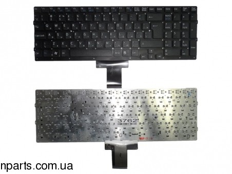 Клавиатура Sony VPC-EB Series RU Black Without Frame Вертикальный Enter