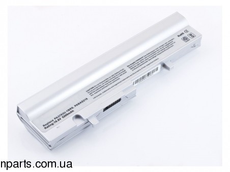 Батарея Toshiba Mini NB300 NB301 NB302 NB303 NB304 NB305 10.8V 5200mAh Silver