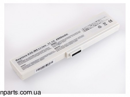 Батарея для Asus M9 W7 A32-M9 A33-W7 11.1V 4800mAh White