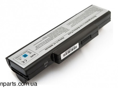 Батарея для Asus A72 K72 K73 N71 N73 X77 11.1V 6600mAh Black