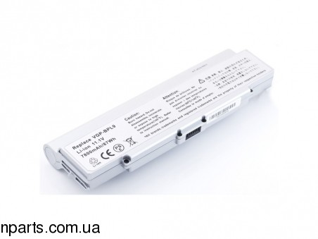 Батарея Sony VAIO VGN AR CR 11.1V 6600mAh Silver