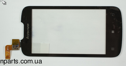 Тачскрин (сенсорное стекло) LENOVO A690, 4.0", черный