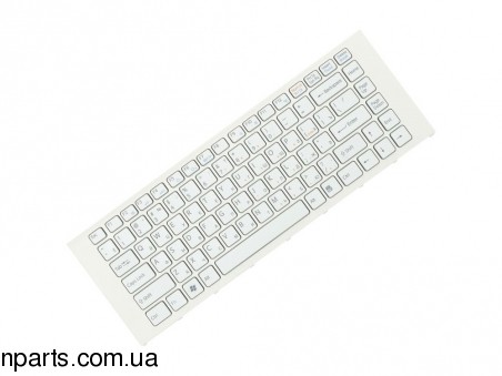 Клавиатура Sony VPC-EA Series RU White Frame White