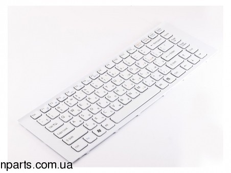 Клавиатура Sony VPC-EG Series RU White Frame White