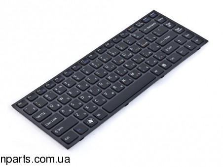 Клавиатура Sony VPC-S Series RU Black Frame Black Подсветка