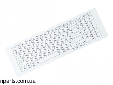 Клавиатура Sony VPC-EJ Series RU White Frame White