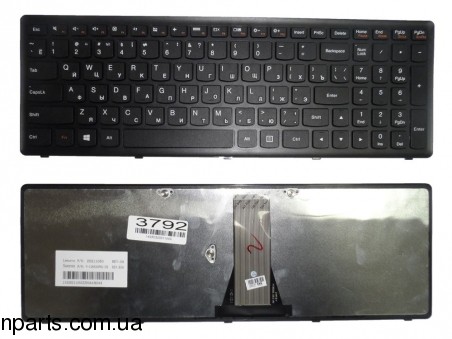 Клавиатура Lenovo IdeaPad Flex15, G500S, G505A, G505G, G505S, S500, S510, S510P,  Z510 RU Black