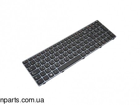 Клавиатура Lenovo IdeaPad B570 G570 G570A G570M G570S V570 Z570 RU Grey Frame Black