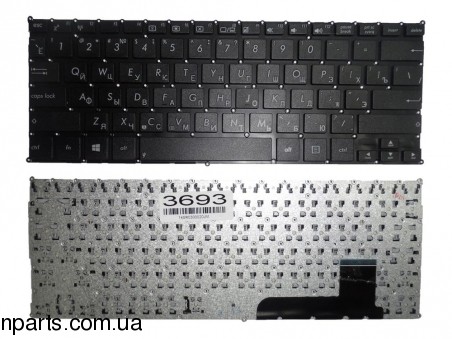 Клавиатура Asus X201 X201E X202 X202E S200 S200E RU Black WIthout Frame