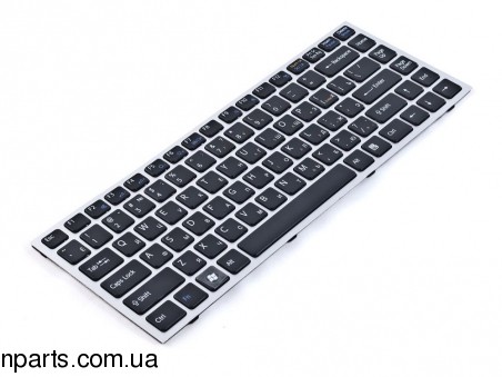 Клавиатура Sony VPC-S Series RU Silver Frame Black