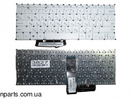 Клавиатура Asus F200 F200CA F200LA F200MA X200 X200C X200CA X200L X200LA X200M X200MA R202  RU White