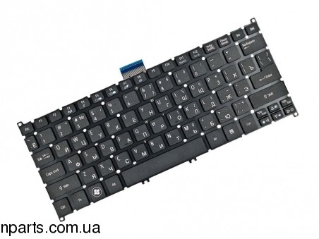 Клавиатура Acer Aspire S3 S5 One 756 TravelMate B1 RU Black