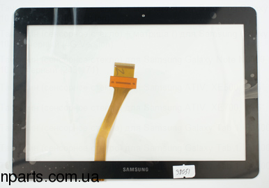 Тачскрин (сенсорное стекло) для Samsung  Galaxy Note N8000, N8010, N8013, 10.1", черный (243*171)