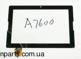Тачскрин (сенсорное стекло) для LENOVO IdeaTab A7600, A10-70,  10.1", черный